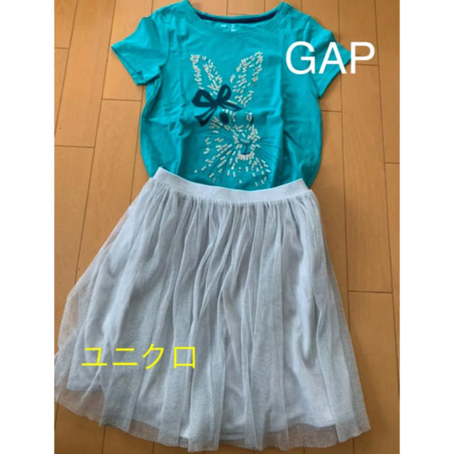 UNIQLO(ユニクロ)の女の子　140 まとめ売り キッズ/ベビー/マタニティのキッズ服女の子用(90cm~)(スカート)の商品写真