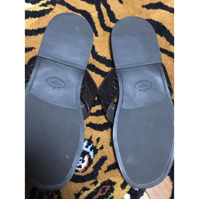 PRADA プラダ クロコ 型押 サンダル 12 参考30cm | www.chupaforeverfun.rs