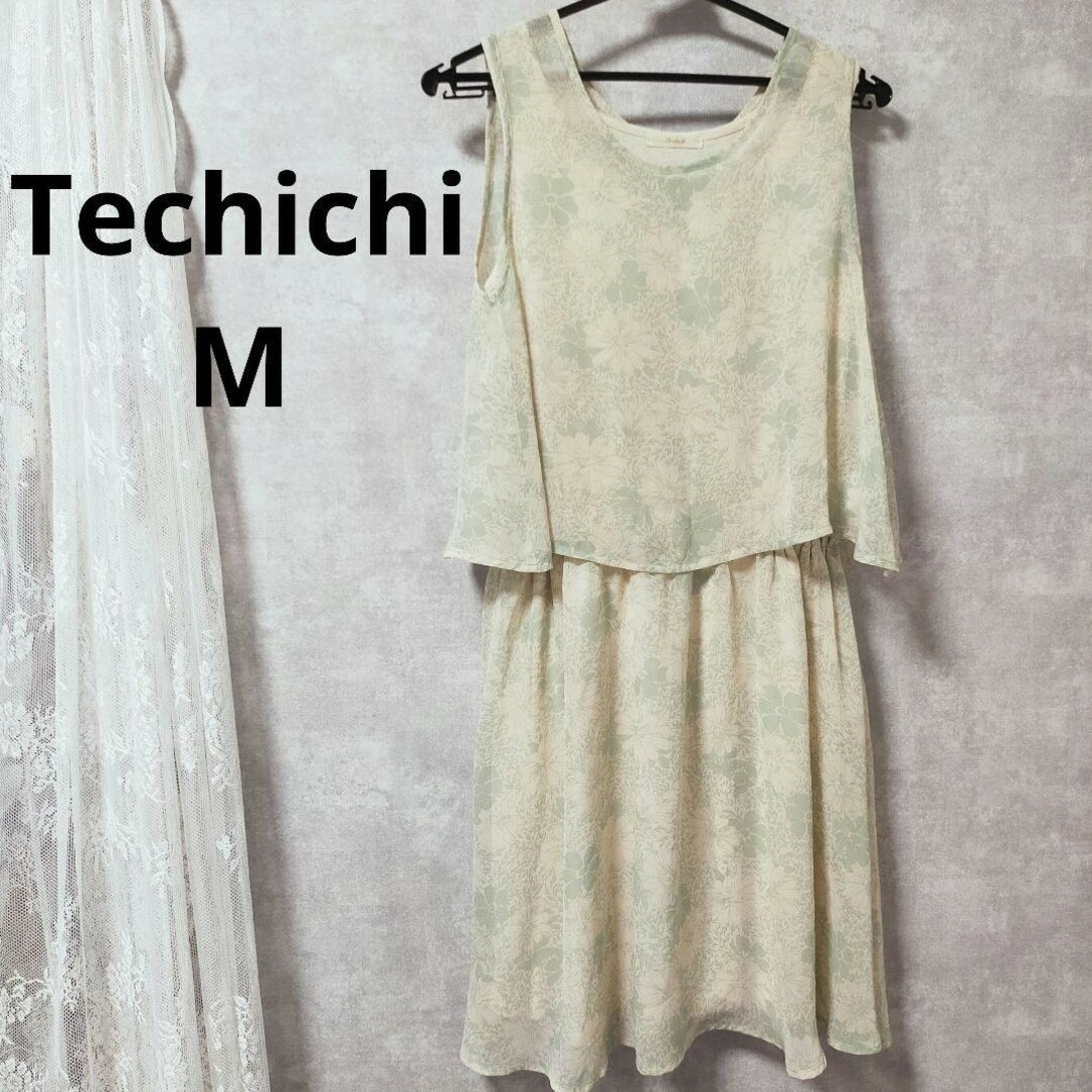 Techichi(テチチ)のTechichi テチチ　セパレート　花柄　ワンピース レディースのワンピース(ひざ丈ワンピース)の商品写真