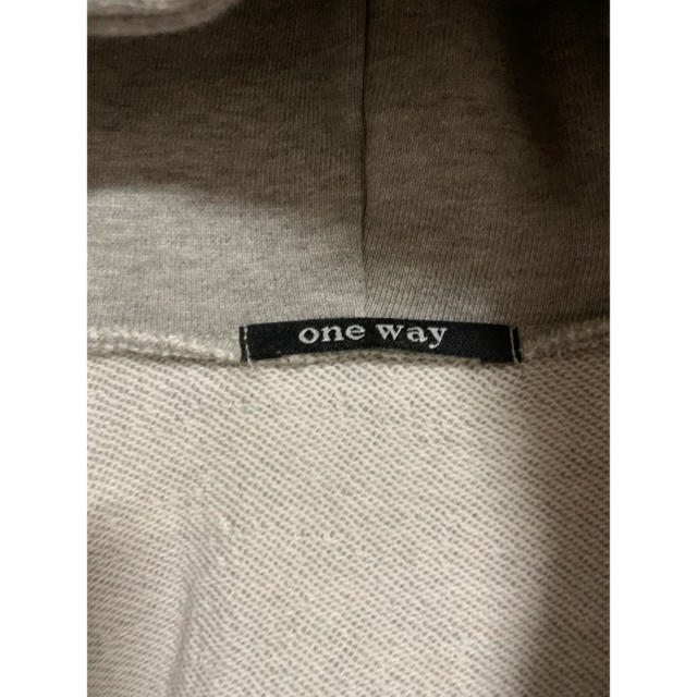 one*way(ワンウェイ)のoneway パーカー風ワンピース メンズのトップス(パーカー)の商品写真