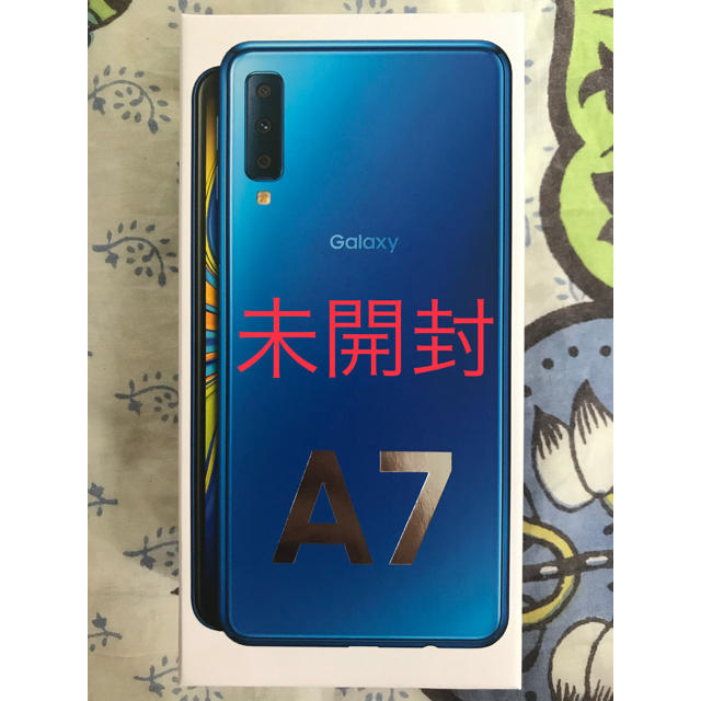 新品未開封　samsung サムソン　GALAXY A7 64GBGalaxyA7色