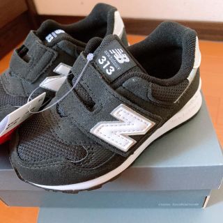 ニューバランス(New Balance)の15.0 新品 ニューバランス スニーカー 313 ブラック キッズ(スニーカー)