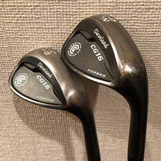 クリーブランドゴルフ(Cleveland Golf)のクリーブランドウェッジ　CG16　FORGED 52度、58度(クラブ)