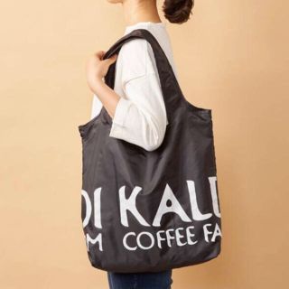 カルディ(KALDI)の【新品＊未使用】カルディ KALDI エコバック トートバック ブラック(エコバッグ)