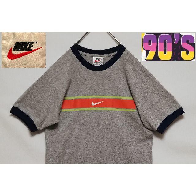 NIKE(ナイキ)の116 90年代 NIKE 銀タグ M トリムTシャツ メンズのトップス(Tシャツ/カットソー(半袖/袖なし))の商品写真