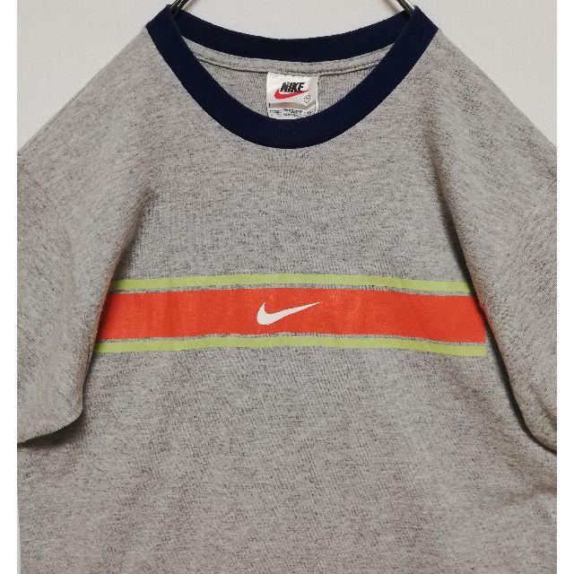 NIKE(ナイキ)の116 90年代 NIKE 銀タグ M トリムTシャツ メンズのトップス(Tシャツ/カットソー(半袖/袖なし))の商品写真