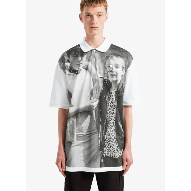 RAF SIMONS(ラフシモンズ)のraf simons OVERSIZED PRINTED PIQUE SHIRT メンズのトップス(ポロシャツ)の商品写真