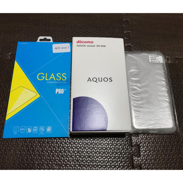 【新品未使用】SHARP AQUOS sense3 SH-02MSilverWhite