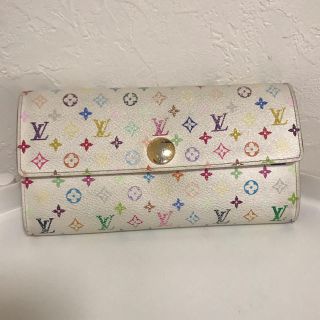 ルイヴィトン(LOUIS VUITTON)のLOUIS VUITTONマルチカラー長財布(財布)