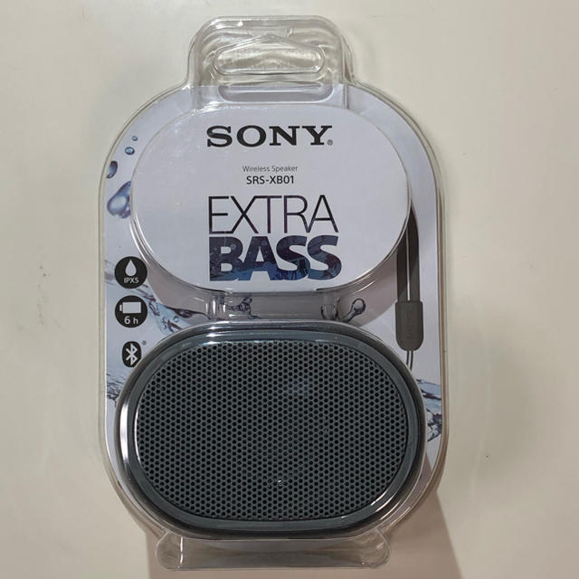 新品未使用 ワイヤレススピーカー SONY SRS-XB01(B)