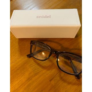 スナイデル(SNIDEL)のスナイデル　snidel メガネ　伊達眼鏡(サングラス/メガネ)