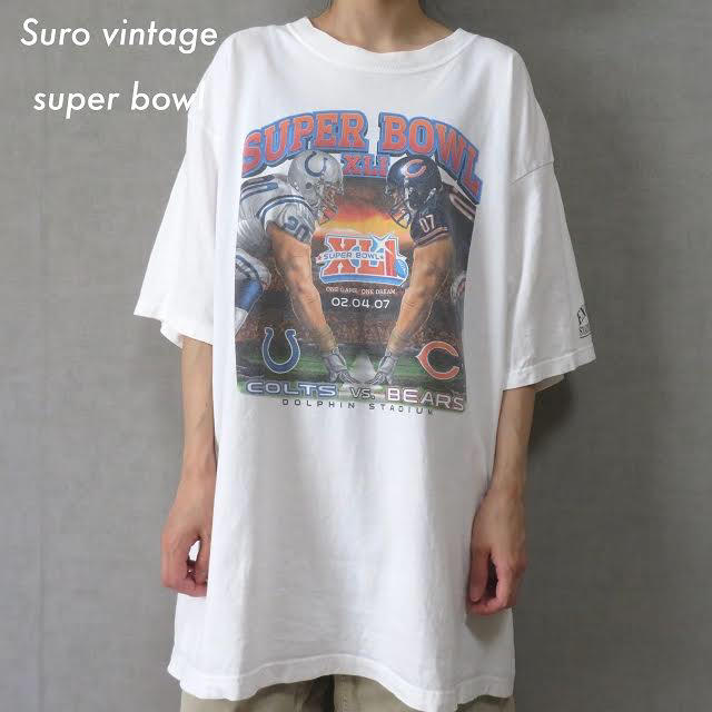 NFL スーパーボウル Tシャツ 女子 vintage