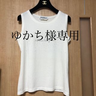 サルヴァトーレフェラガモ(Salvatore Ferragamo)のゆかち様専用　サルヴァトーレフェラガモのノースリーブ(Tシャツ(半袖/袖なし))