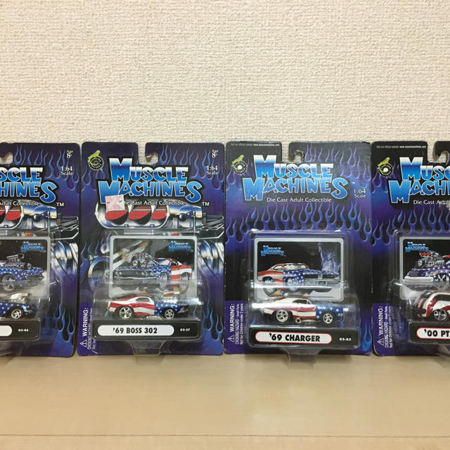 マッスルマシーン マッスルカー アメ車 シボレー ダッジ 新品 未使用 未開封 エンタメ/ホビーのおもちゃ/ぬいぐるみ(ミニカー)の商品写真