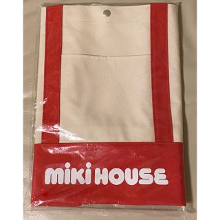 ミキハウス(mikihouse)の【返信待ち希望者有、購入不可】ミキハウスオリジナルBIGトートバッグ　ノベルティ(トートバッグ)