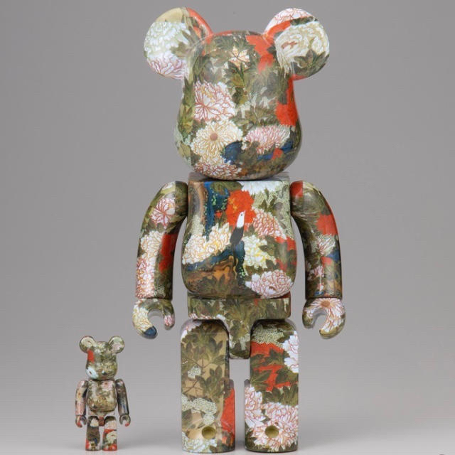 都内で BE@RBRICK - TOY MEDICOM 伊藤若冲 4個セット 400% & 100% 牡丹小禽図 その他 都内で BE@RBRICK - TOY MEDICOM 伊藤若冲 4個セット 400% & 100% 牡丹小禽図 その他