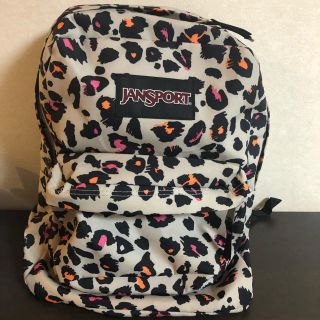 JANSPORT リュック　レインボーカラー　ゼブラ\u0026レオパルド柄