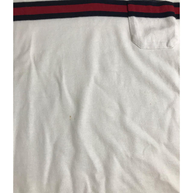 Gucci(グッチ)のGUCCI グッチ　本物　Vネックライン　Tシャツ　S メンズのトップス(Tシャツ/カットソー(半袖/袖なし))の商品写真