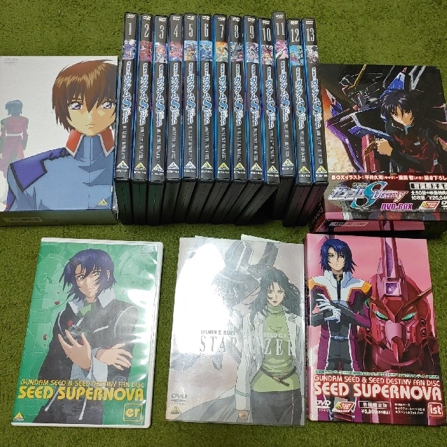 BANDAI(バンダイ)のガンダムSEED / SEED DESTINY DVD-BOX 等まとめ売り エンタメ/ホビーのDVD/ブルーレイ(アニメ)の商品写真