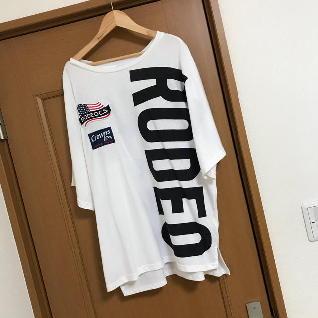 RODEO CROWNS(ロデオクラウンズ)のロデオクラウンズ　ビッグロゴTシャツ レディースのトップス(カットソー(半袖/袖なし))の商品写真