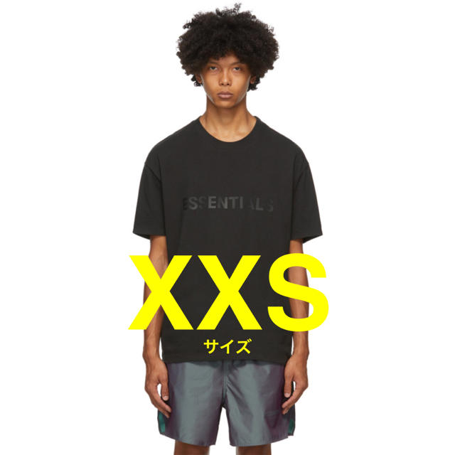 XXSサイズ【新品】FOG Essentials Black T-ShirtTシャツ/カットソー(半袖/袖なし)