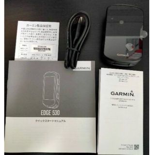 ガーミン(GARMIN)の孤独のトラベラー様専用　EDGE530本体、ケーブル、マニュアル他　544(パーツ)