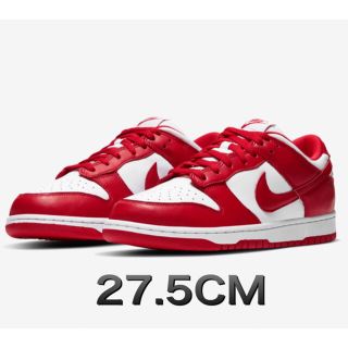 ナイキ(NIKE)のnike dunk low university red ダンクロー(スニーカー)