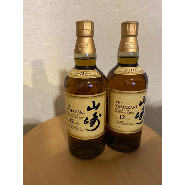 山崎18年 響21年 空瓶と箱 山崎18年 響21年 空瓶と箱
