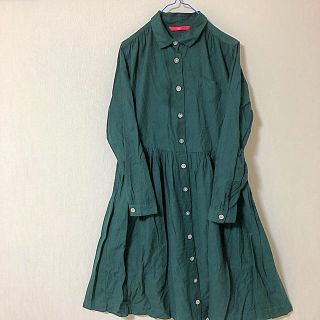 グラニフ(Graniph)のたいっちー様専用　グラニフのロングシャツワンピース(ロングワンピース/マキシワンピース)