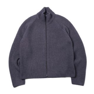 サンシー(SUNSEA)のURU 18AW BABY ALPACA ZIP UP KNIT (ニット/セーター)