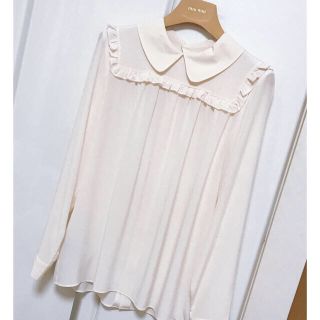 miu miu ミュウミュウ フリル ブラウス 新品未使用 lhee.org