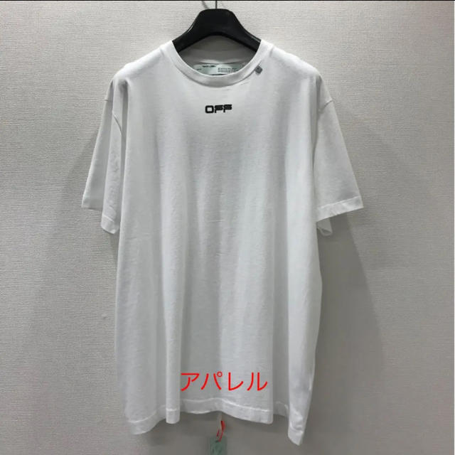 OFF-WHITE(オフホワイト)の新品20SS OFF-WHITE WAVY LINE オーバーサイズ T L 白 メンズのトップス(Tシャツ/カットソー(半袖/袖なし))の商品写真