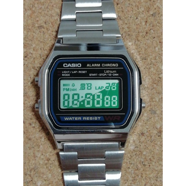 CASIO(カシオ)の【きむ- R様専用】チープカシオ腕時計 A158W-1JF メンズの時計(腕時計(デジタル))の商品写真