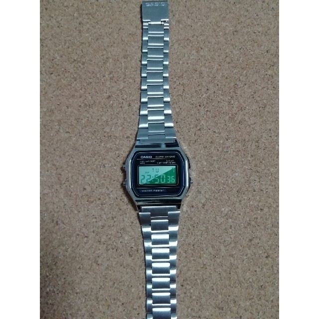 CASIO(カシオ)の【きむ- R様専用】チープカシオ腕時計 A158W-1JF メンズの時計(腕時計(デジタル))の商品写真