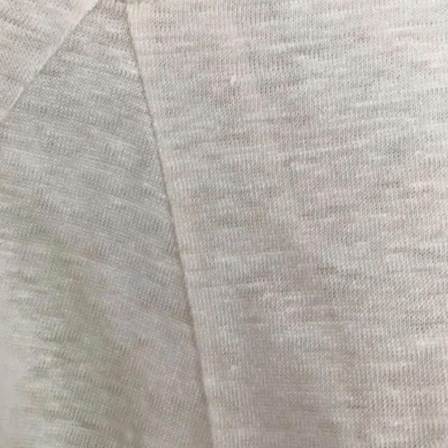 UNTITLED(アンタイトル)の⭐️裾変形ラインで単調にならずお洒落に❣️麻100のナチュラル素材で涼やか♪ レディースのトップス(カットソー(半袖/袖なし))の商品写真