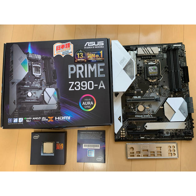 INTEL i9 9900K ASUS PRIME Z390-A