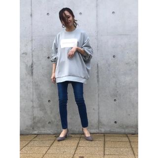 ダブルスタンダードクロージング(DOUBLE STANDARD CLOTHING)の新品未使用praia ビックワッペン(トレーナー/スウェット)