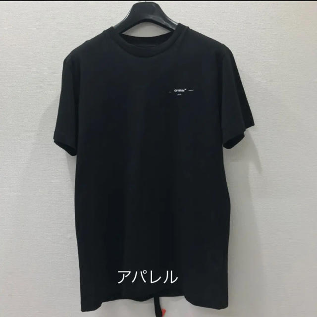 新品20SS OFF-WHITE アロー ロゴ スリムTシャツ M ブラック 新品20SS OFF-WHITE アロー ロゴ スリムTシャツ M ブラック