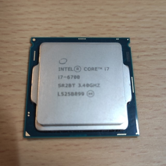 intel  Core i7-6700 CPU+CPUクーラースマホ/家電/カメラ