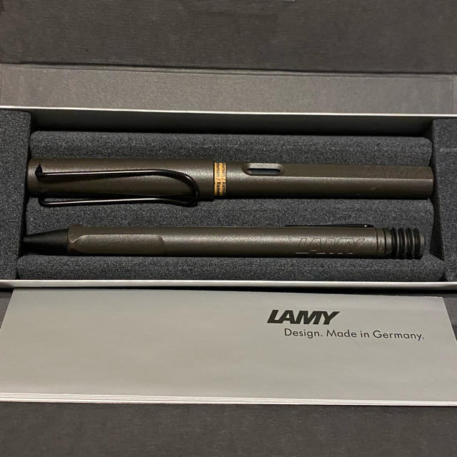 LAMY(ラミー)のLAMY ボールペンと万年筆のセット インテリア/住まい/日用品の文房具(ペン/マーカー)の商品写真