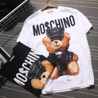 エモダ(EMODA)の新品👜スプリングbearトップスTシャツブラック(Tシャツ(半袖/袖なし))