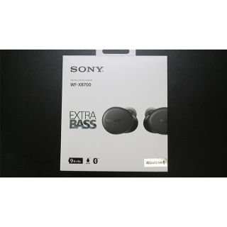 ソニー(SONY)の6/21購入　保証あり　SONY ソニー　WF-XB700 B ブラック(ヘッドフォン/イヤフォン)