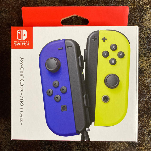 Nintendo Switch(ニンテンドースイッチ)のNintendo JOY-CON (L)/(R) ブルー/ネオンイエロー エンタメ/ホビーのエンタメ その他(その他)の商品写真