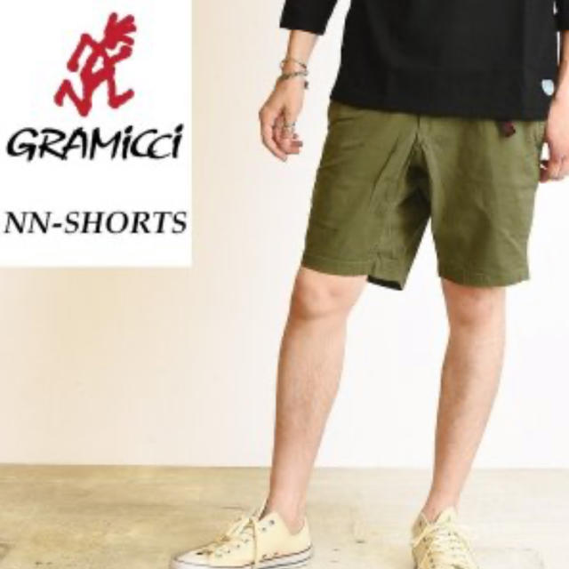 GRAMICCI(グラミチ)のグラミチ ショートパンツ gramicci XL ハーフ NNショーツ オリーブ メンズのパンツ(ショートパンツ)の商品写真