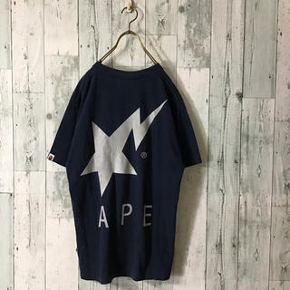 レア 90’s OLD A BATHING APE ビッグスタープリントTシャツ