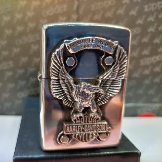 ハーレーダビッドソン(Harley Davidson)のZIPPO ハレーダビットソン  ビッグイーグル(タバコグッズ)