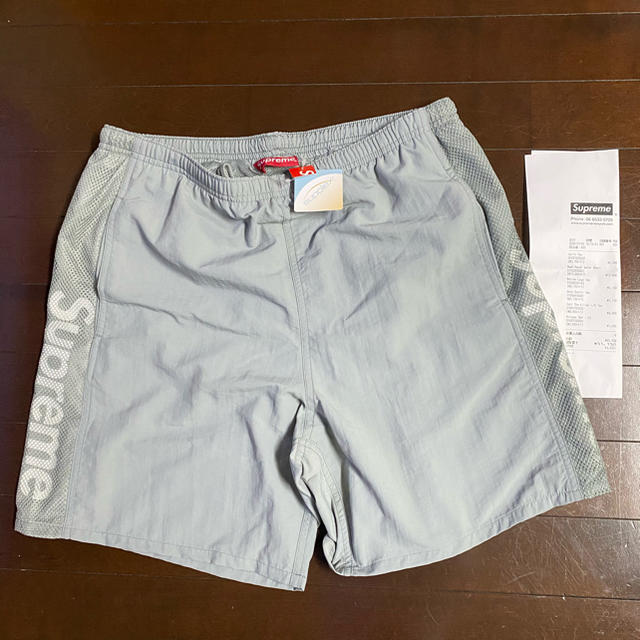 supreme Mesh Panel Water Short グレー