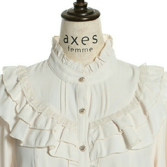 axes femme(アクシーズファム)の  axes 姫袖ブラウス レディースのトップス(シャツ/ブラウス(長袖/七分))の商品写真