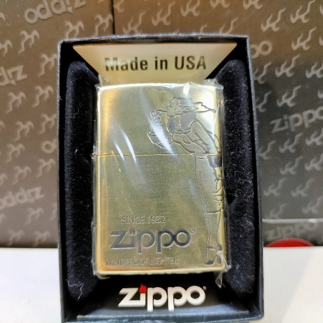 ZIPPO ウィンディ  新品未開封 ブラス メンズのファッション小物(タバコグッズ)の商品写真