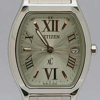 シチズン(CITIZEN)のシチズン クロスシー ティタニアライン ソーラー電波 ES8150-56A 箱付(腕時計)
